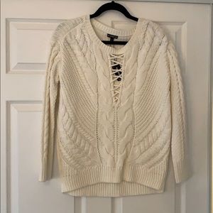Cream sweater